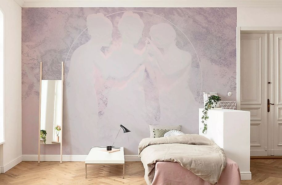 KOMAR Vlies Fototapete - Nymphs - Größe 400 x 280 cm mehrfarbig günstig online kaufen