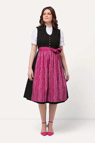 Ulla Popken Dirndl Dirndl Schmuckknöpfe Stehkragen günstig online kaufen