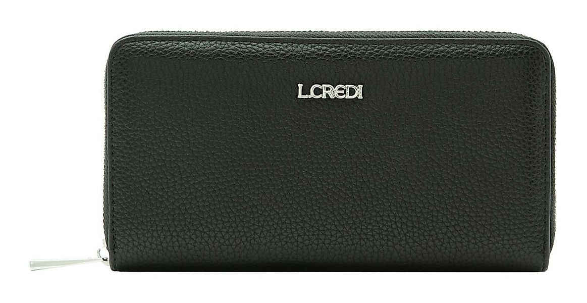 L. CREDI Geldbörse Zip Around Wallet, mit RFID-Blocker Schutz günstig online kaufen