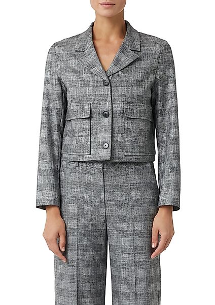 comma Jackenblazer mit Muster günstig online kaufen