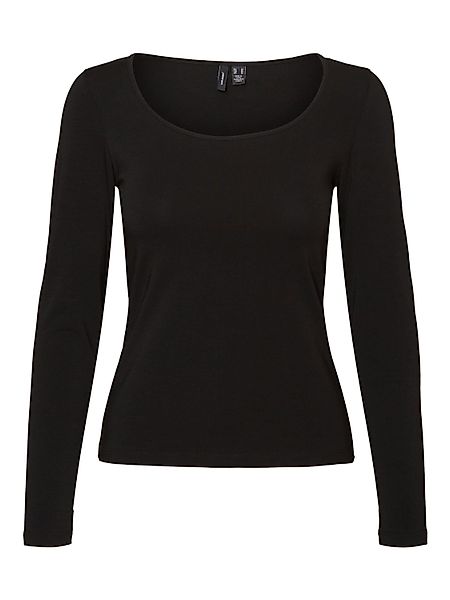 Vero Moda Langarmshirt Maxi (1-tlg) Plain/ohne günstig online kaufen