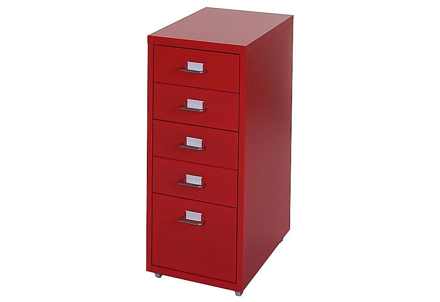 MCW Rollcontainer T851-5, 5 Schubladen mit Vollauszug, mit Etiketten und Et günstig online kaufen
