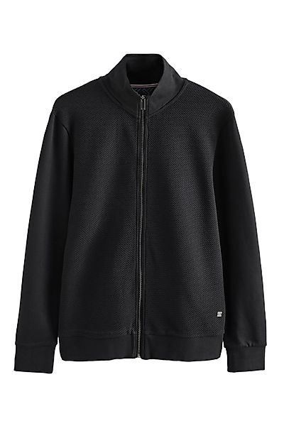 Next Sweatjacke Strukuriertes Sweatshirt mit Reißverschluss günstig online kaufen