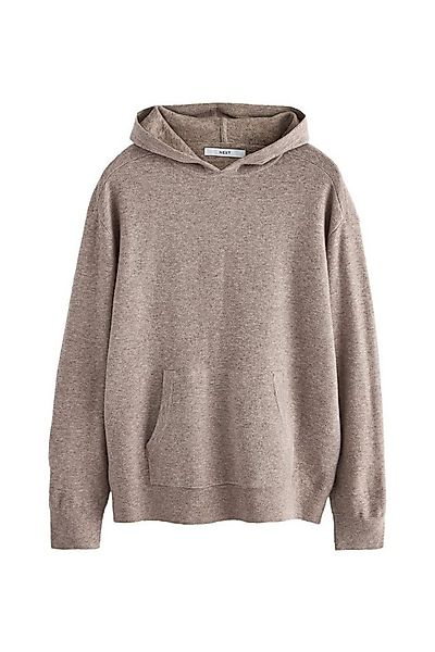 Next Kapuzenpullover Gestricktes Kapuzensweatshirt normale Passform (1-tlg) günstig online kaufen