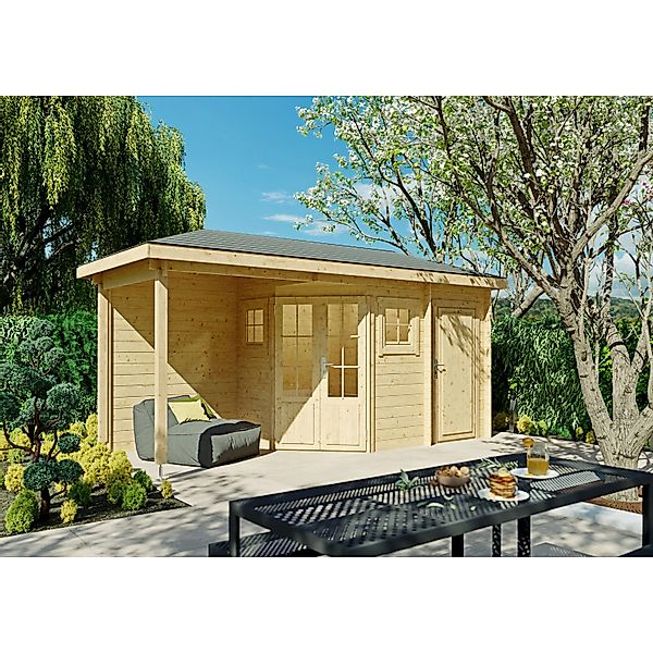 Fjordholz 5-Eck Gartenhaus Modell Evelyn 1E günstig online kaufen