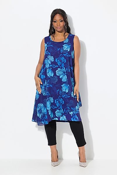Ulla Popken Cocktailkleid Kleid doppellagig A-Linie günstig online kaufen