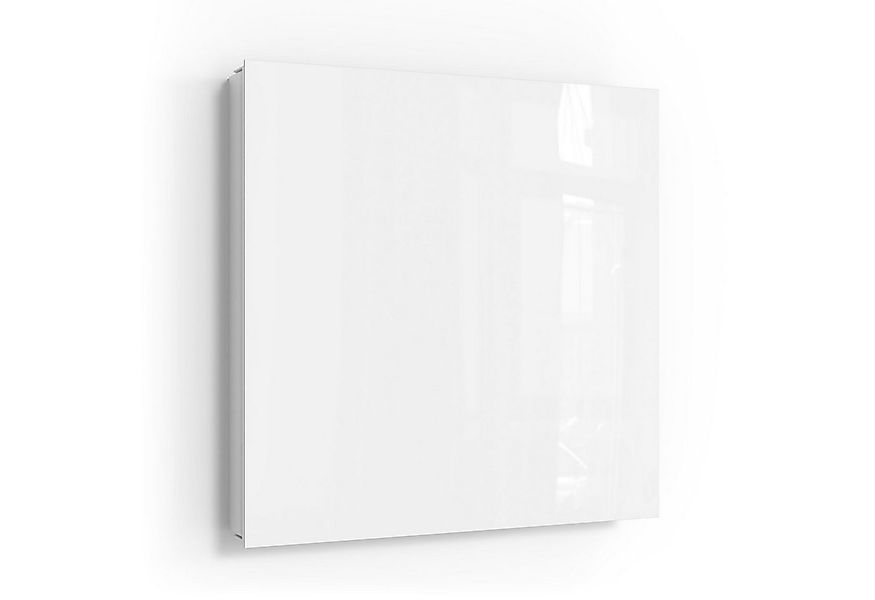 DEQORI Schlüsselkasten 'Unifarben - Weiß', Glas Schlüsselbox modern magneti günstig online kaufen