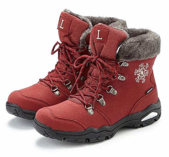 LASCANA Winterstiefelette, Stiefelette,Stiefel,Winterstiefel wind-& wassera günstig online kaufen