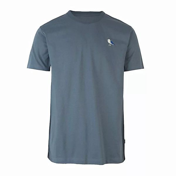 Cleptomanicx T-Shirt Embro Gull - blue mirage günstig online kaufen