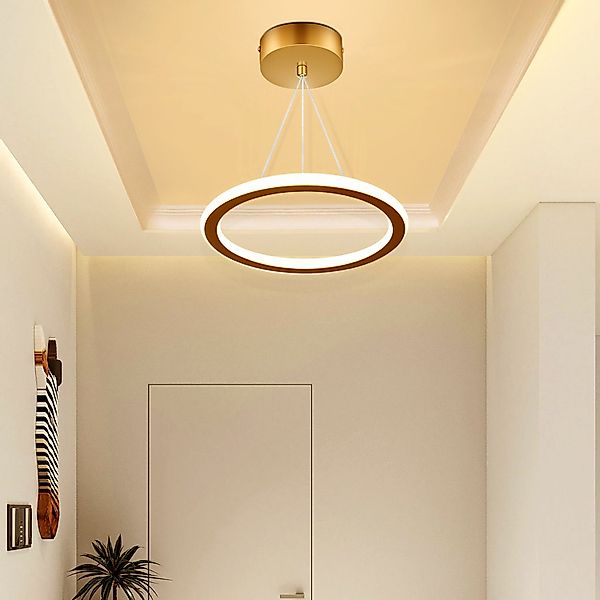 LETGOSPT Deckenleuchte 16W Moderne LED Deckenlampe, günstig online kaufen