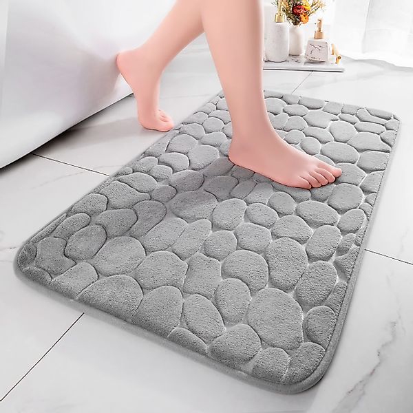 RWEUOQ Badematte Badematte rutschhemmend Memoryschaum Badteppich, günstig online kaufen