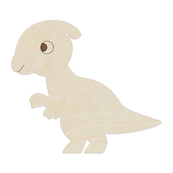 WANDStyle Wanddeko aus Holz Dino Parasaurolophus 33,7 x 30 cm in der Farbe günstig online kaufen