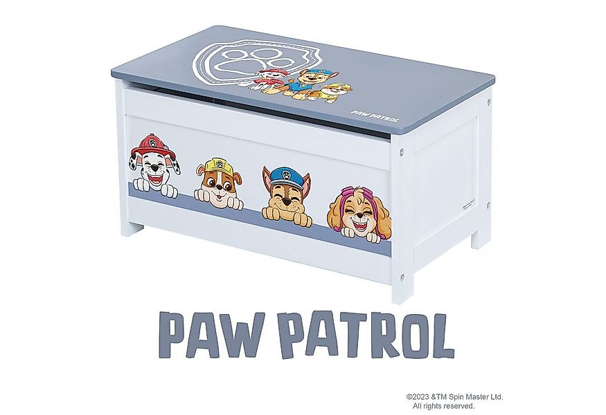 roba® Spielzeugtruhe Paw Patrol, Spielzeugtruhe mit Dämpfungsbeschlag - Auf günstig online kaufen