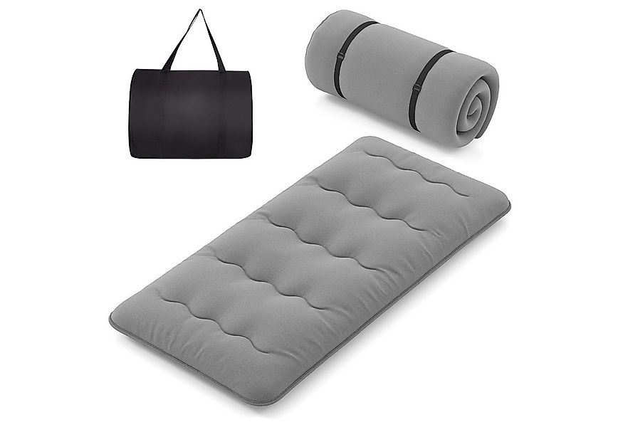 Futonmatratze, COSTWAY, 10 cm hoch, Tatami-Matratze, klappbar, mit Tragetas günstig online kaufen