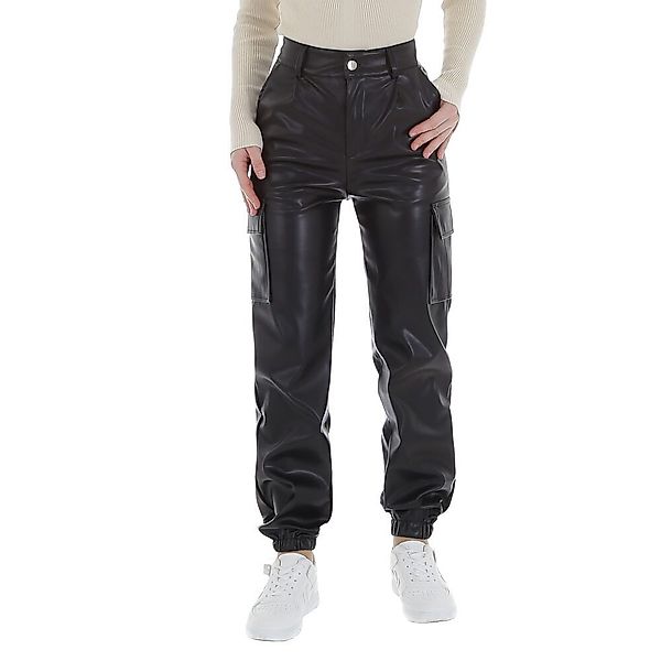 Ital-Design Lederimitathose Damen Freizeit (86365176) Stretch günstig online kaufen
