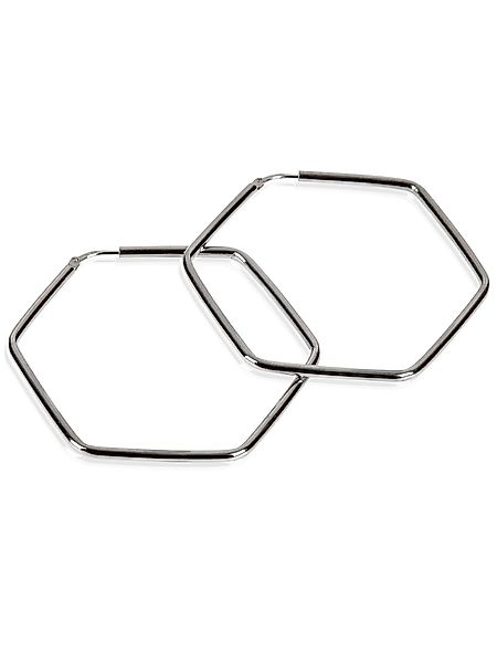 modabilé Paar Creolen HEXAGON Kreolen Sechseck, günstig online kaufen