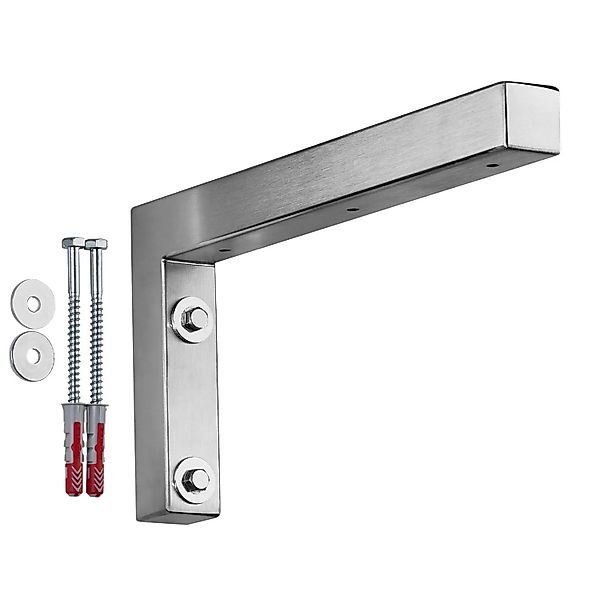 SOTECH Wandkonsole L-Winkel WK300 300 x 150 x 30 mm Edelstahl Gebürstet günstig online kaufen