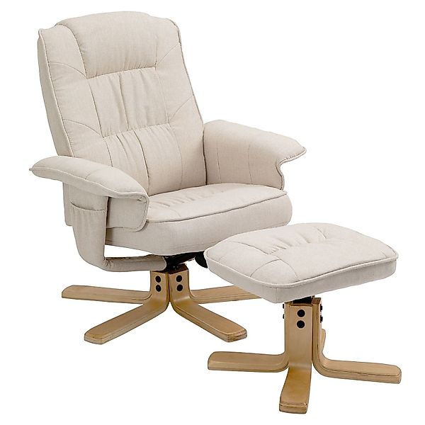 IDIMEX Relaxsessel CHARLY, Fernsehsessel mit Hocker, günstig online kaufen