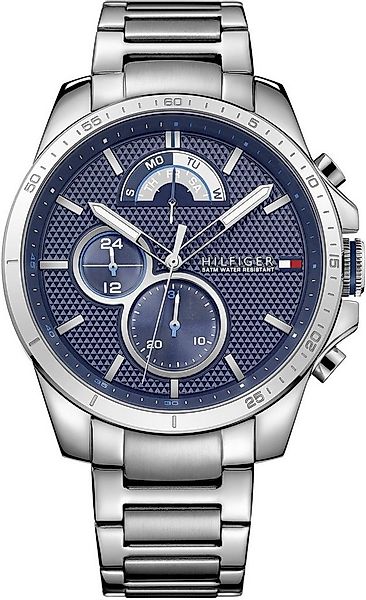 Tommy Hilfiger Multifunktionsuhr DECKER 1791348, Quarzuhr, Armbanduhr, Herr günstig online kaufen