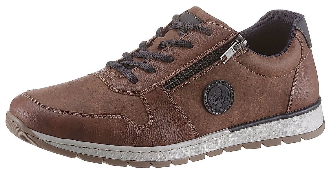 Rieker Schnürschuh mit seitlichem Reißverschluß, Freizeitschuh, Halbschuh, günstig online kaufen
