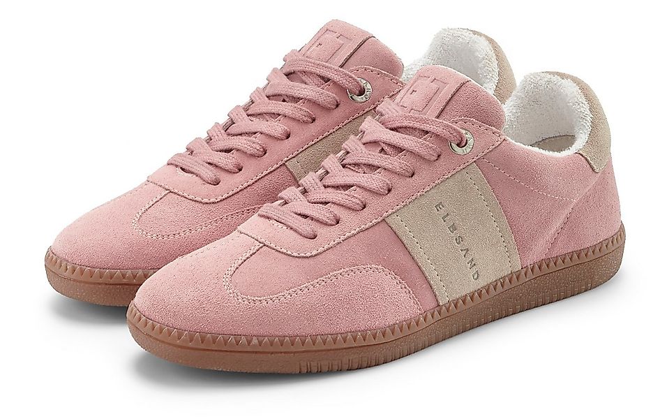 Elbsand Freizeitschuh, Schnürschuh, Turnschuh, Retro Sneaker, Lederschuh Sn günstig online kaufen
