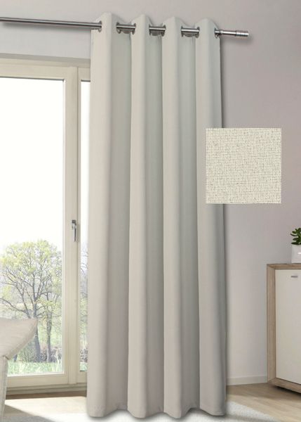 my home Vorhang "MAILAND" Ösen 1 Stk. tlg. blickdicht, verschiedene Farben, günstig online kaufen