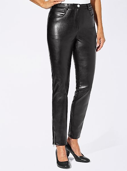 Witt Jerseyhose Lederimitathose Innenbeinlänge ca. 74 günstig online kaufen