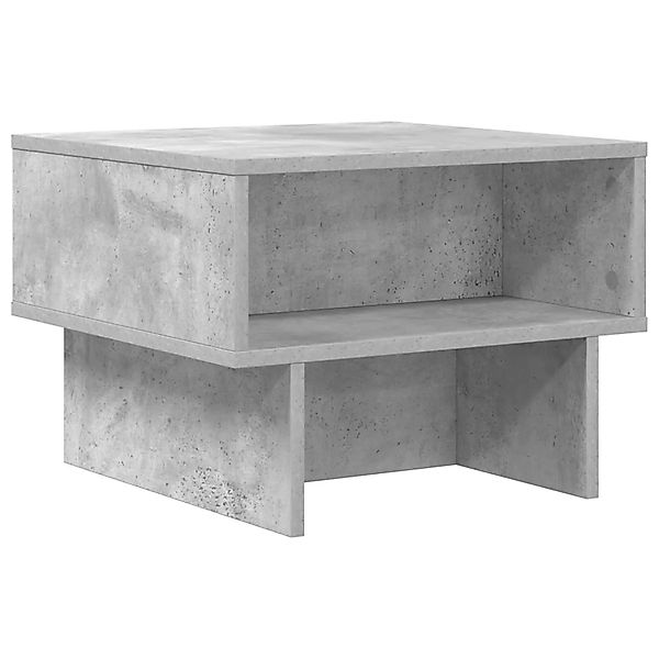 vidaXL Couchtisch Beton Grau 48 x 46 x 35 cm Holzwerkstoff 8000231 günstig online kaufen
