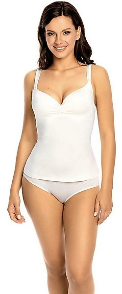 Viania BH-Hemd 101652 (1-tlg) mit Bügel und gefütterten Cups Farbe Weiß günstig online kaufen