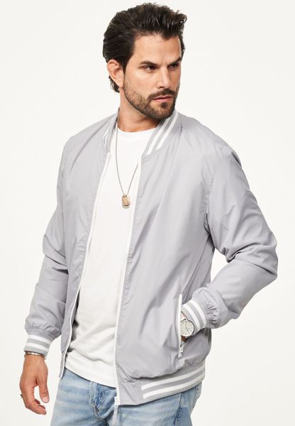 SOULSTAR Blouson mit Baseball-Kragen im College-Stil günstig online kaufen