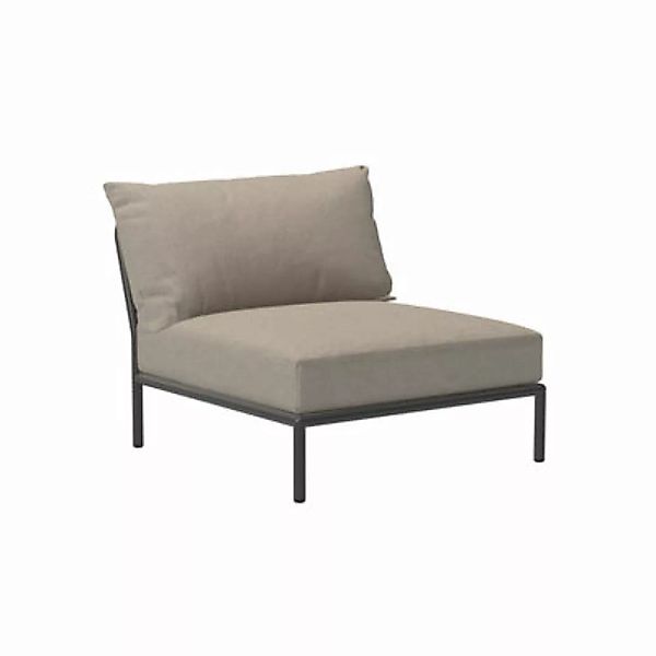 Lounge Sessel Level 2 textil beige / Extra weiche Rückenlehne - Houe - Beig günstig online kaufen