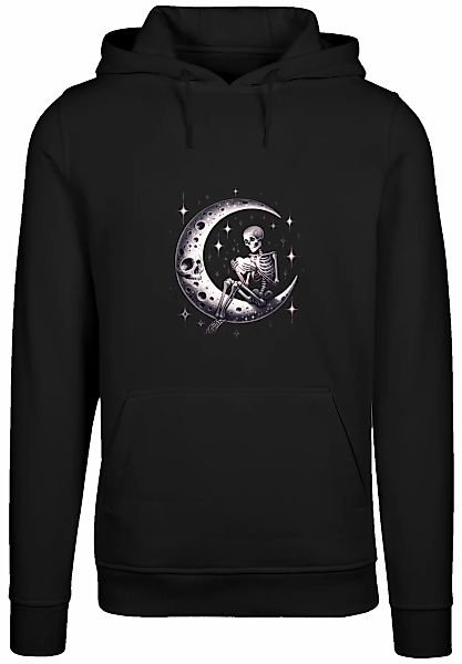 F4NT4STIC Kapuzenpullover "Gothic Valentinstag Skelett Mond", Premium Quali günstig online kaufen