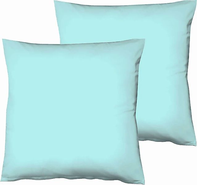 fleuresse Kissenbezüge "Colours" edler, bügelfreier Interlock-Jersey aus 10 günstig online kaufen