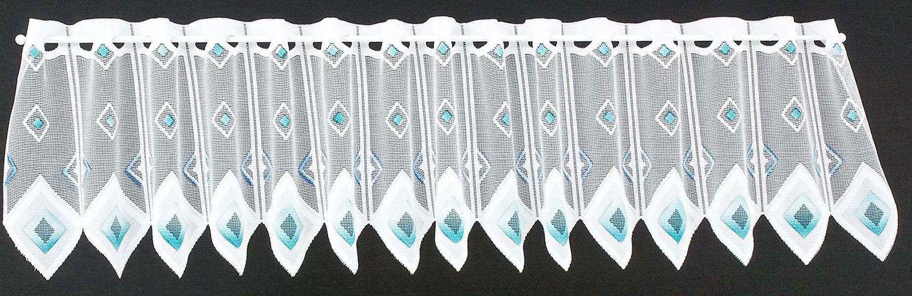 Gardinen Kranzusch Scheibengardine Quadrate (1 St), günstig online kaufen