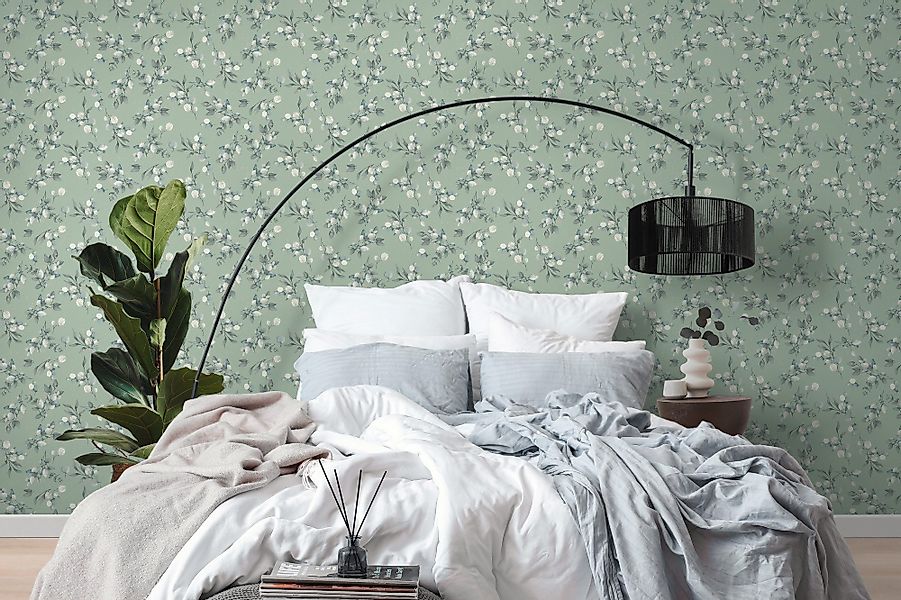 A.S. Création Vliestapete Pure Elegance Blumen-Tapete günstig online kaufen