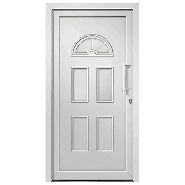 vidaXL Haustür Weiß 98x208 cm 279257 günstig online kaufen
