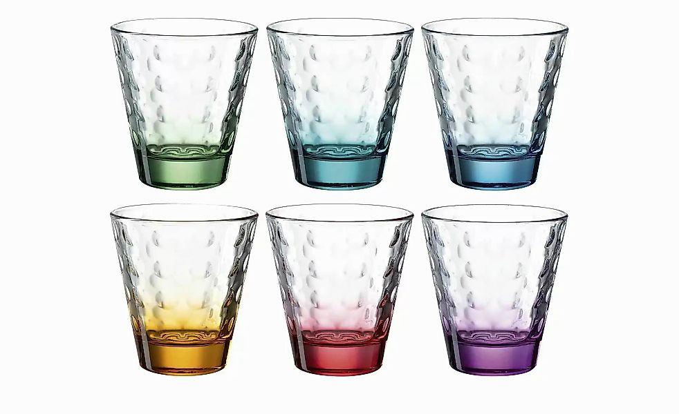 LEONARDO Gläser-Set »OPTIC«, (Set, 6 tlg.), 215 ml, 6-teilig günstig online kaufen