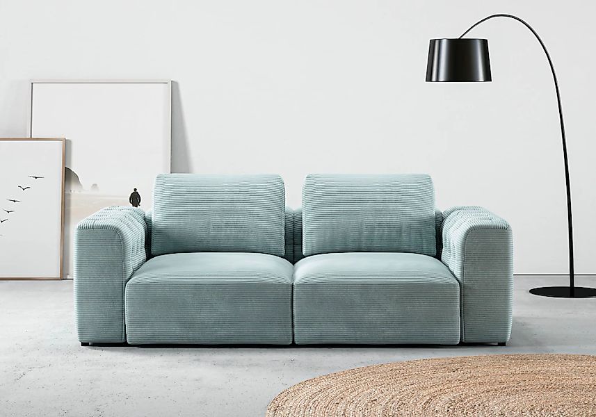 Home affaire 2-Sitzer "Cushid" Modulsofa, bestehend aus 2 Teilen, Breite 21 günstig online kaufen