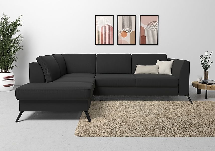 sit&more Ecksofa "Olsen L-Form", inklusive Sitztiefenverstellung, wahlweise günstig online kaufen