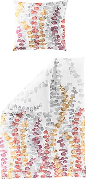 BIERBAUM Bettwäsche Bettwäsche, Mako-Satin, 2 teilig, günstig online kaufen