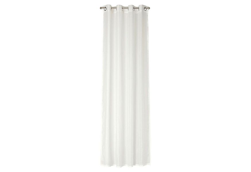 JOOP! Vorhang J! NOLA, 140 x 250 cm, Weiß, Polyester, Ösen günstig online kaufen