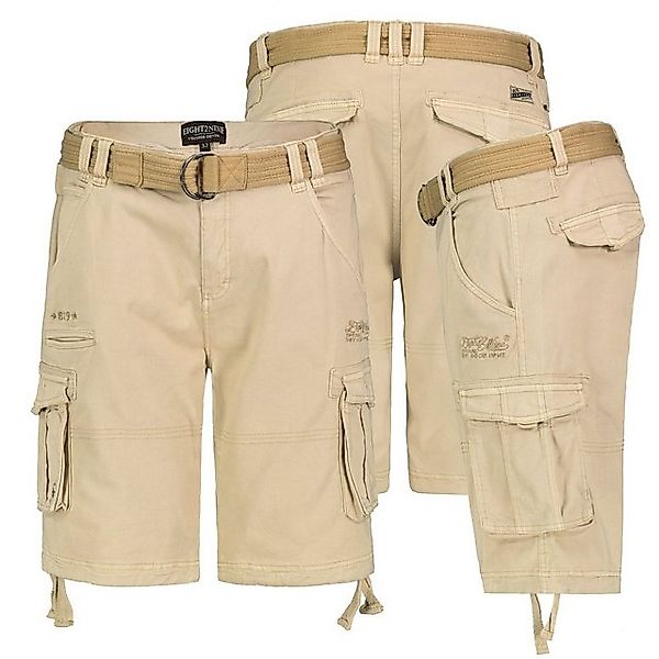Eight2Nine Cargoshorts Herren Cargo Shorts kurze Hose Bermuda Knielang Shor günstig online kaufen