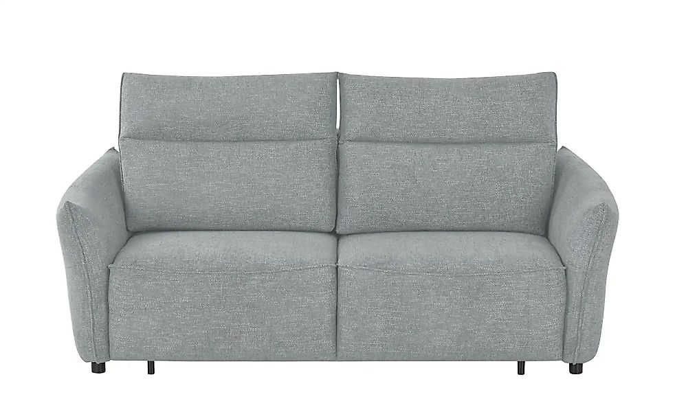 smart Big Sofa mit Funktion  Linda ¦ grau ¦ Maße (cm): B: 204 H: 78 T: 101. günstig online kaufen