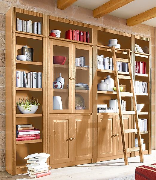 Home affaire Bücherwand Bergen, aus massivem günstig online kaufen