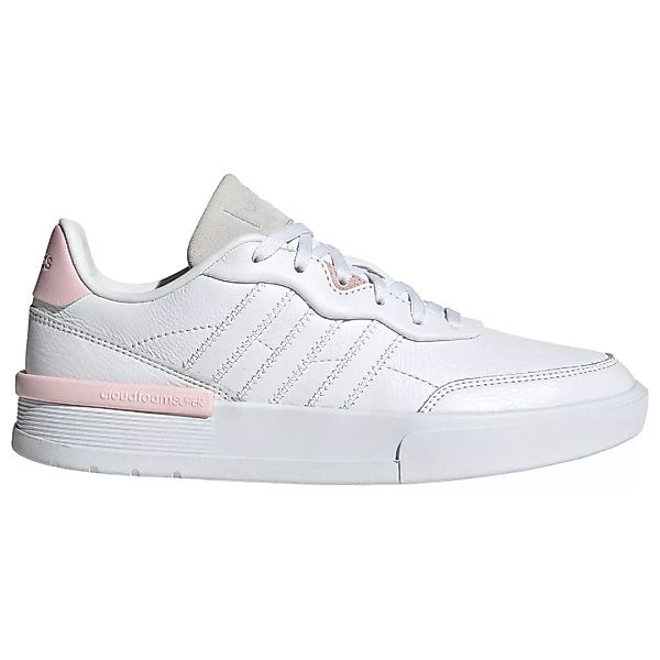 Adidas Clubcourt Turnschuhe EU 41 1/3 Ftwr White / Ftwr White / Clear Pink günstig online kaufen