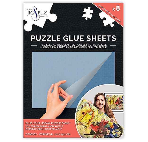 Jig & Puz Puzzle Puzzle-Klebefolie für 1000 Teile, Puzzleteile günstig online kaufen