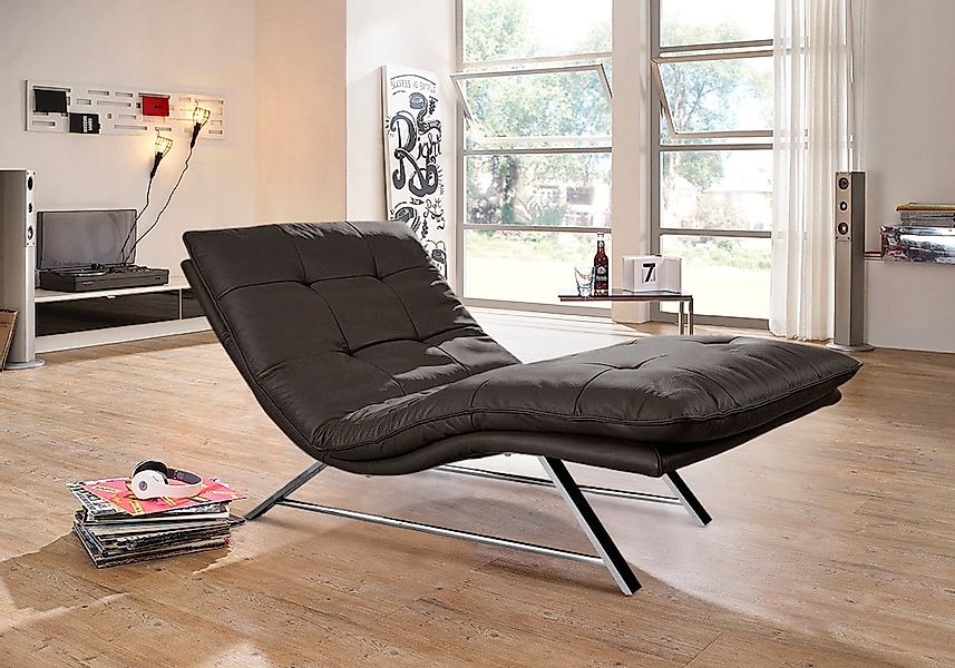 W.SCHILLIG Relaxliege "daily dreams" in Waffelkissen-Optik, wahlweise mit M günstig online kaufen