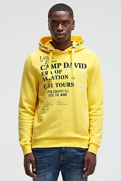 CAMP DAVID Kapuzensweatshirt mit Kontrastnähten günstig online kaufen