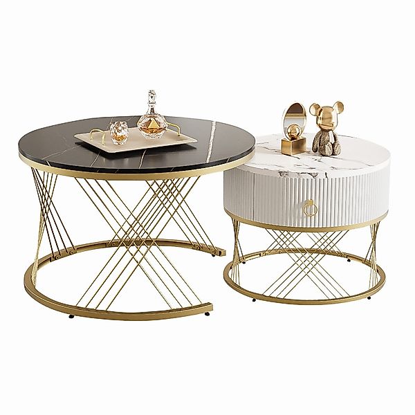 HAUSS SPOLE Couchtisch 2er-Set, Beistelltisch mit günstig online kaufen