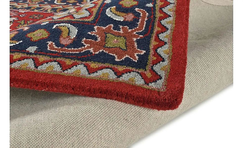 THEKO Teppich  Royal Bidjar ¦ rot ¦ Wolle ¦ Maße (cm): B: 170 H: 1,4 Teppic günstig online kaufen